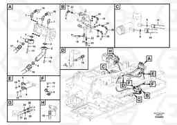 94298 Working hydraulic, adjustable boom for upper EC360C S/N 115001-, Volvo Construction Equipment