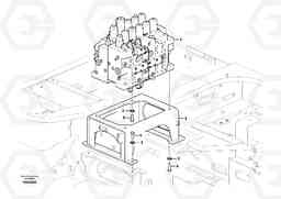 61088 Control valve with fitting parts. EC330B PRIME S/N 15001-, Volvo Construction Equipment