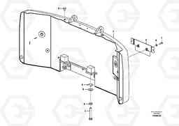 62304 Counterweights EW145B PRIME S/N 15001-, Volvo Construction Equipment