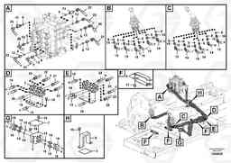 48576 Servo system, control valve to remote control valve EW145B PRIME S/N 15001-, Volvo Construction Equipment