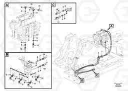 48924 Servo system, control valve to remote control valve pedal EC460B PRIME S/N 15001-/85001-, Volvo Construction Equipment