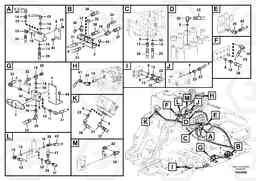 100786 Working hydraulic, hammer and shear for 1st pump flow EC460B PRIME S/N 15001-/85001-, Volvo Construction Equipment