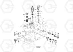 61090 Main control valve EC330B PRIME S/N 15001-, Volvo Construction Equipment