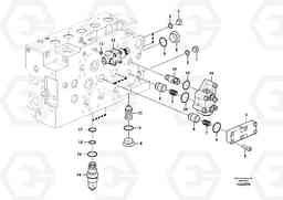 61094 Main control valve EC330B PRIME S/N 15001-, Volvo Construction Equipment