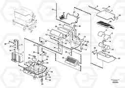 82241 Air conditioning unit, cooling and heater EW230C, Volvo Construction Equipment