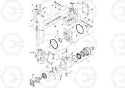 100854 Motor PF6160/PF6170, Volvo Construction Equipment