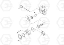 95555 Hydraulic pump PF6160/PF6170, Volvo Construction Equipment