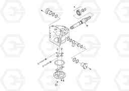 92071 Hydraulic pump PF6160/PF6170, Volvo Construction Equipment