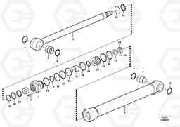 83374 Boom cylinder EW230C, Volvo Construction Equipment