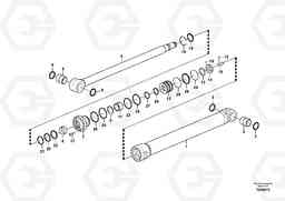 99784 Dipper arm cylinder EW230C, Volvo Construction Equipment