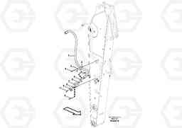 84486 Hammer Return Line EW230C, Volvo Construction Equipment