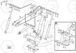 102138 Links to boom, adjustable EW230C, Volvo Construction Equipment