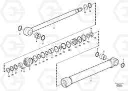 89119 Boom cylinder, adjustable 1st EW230C, Volvo Construction Equipment