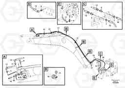 32296 Working hydraulic, dipper arm rupture EW230C, Volvo Construction Equipment