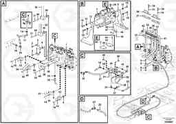 87976 Hydraulic valve. EW230C, Volvo Construction Equipment