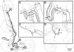 41830 Working hydraulic, dipper arm rupture EW230C, Volvo Construction Equipment
