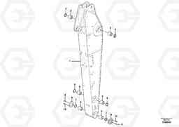 98789 Dipper arm and grease piping with piping seat EW230C, Volvo Construction Equipment