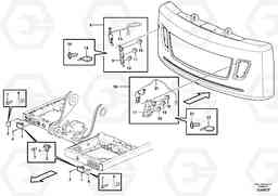 97408 Headlight EW180C, Volvo Construction Equipment