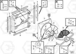 83411 Radiator EW210C, Volvo Construction Equipment