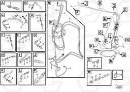 51833 Automatic lubrication system, boom EW230C, Volvo Construction Equipment
