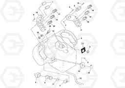 74610 Console Assembly DD29/DD30/DD31HF/DD38HF S/N 197592 -, Volvo Construction Equipment