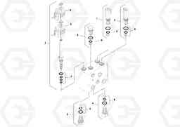 75511 Edge Compactor Manifold DD29/DD30/DD31HF/DD38HF S/N 197592 -, Volvo Construction Equipment