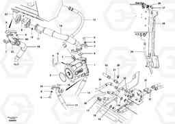 101214 Fan circuit - front G900 MODELS S/N 39300 -, Volvo Construction Equipment