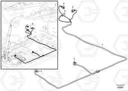 99585 Cable harness, CDC steering EW230C, Volvo Construction Equipment