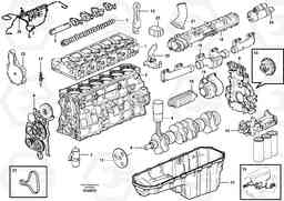 46412 Engine L350F, Volvo Construction Equipment