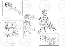59530 Water pump and thermostat housing MC110B S/N 71000 -, Volvo Construction Equipment