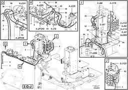 61250 Harness Installation MT2000 S/N 197282,198000-, Volvo Construction Equipment