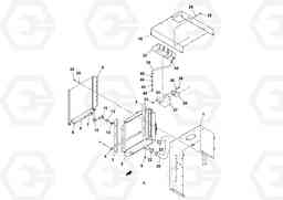 58274 Engine Cowling Installation PT125R S/N 197470-, Volvo Construction Equipment