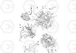 37528 Cabling Installation PT125R S/N 197470-, Volvo Construction Equipment