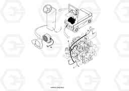 56797 Low oil pressure/High water temperature alarm installation PT125R S/N 197470-, Volvo Construction Equipment