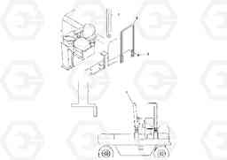 54923 Canopy ROPS and handrail installation PT125R S/N 197470-, Volvo Construction Equipment