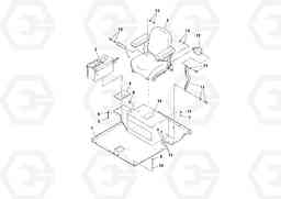 59519 Seat and Console Installation PT125R S/N 197470-, Volvo Construction Equipment