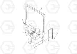 54921 ROPS/No ROPS and handrail installation PT125R S/N 197470-, Volvo Construction Equipment