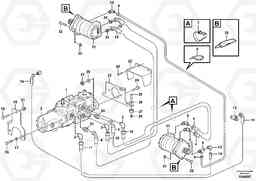 97825 Hydraulic system Transport MC80B S/N 71000 -, Volvo Construction Equipment