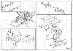 57469 Foot step L220F, Volvo Construction Equipment