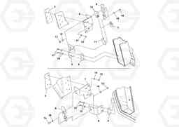 81949 Cab/hood Draw Latch Installation SD70D/SD70F/SD77DX/SD77F S/N 197387-, Volvo Construction Equipment