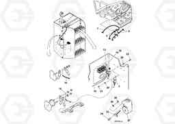 100539 Work lights Installation SD70D/SD70F/SD77DX/SD77F S/N 197387-, Volvo Construction Equipment