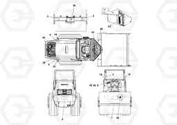 47430 Decal Installation SD70D/SD70F/SD77DX/SD77F S/N 197387-, Volvo Construction Equipment