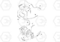 38821 Hoses Installation SD70D/SD70F/SD77DX/SD77F S/N 197387-, Volvo Construction Equipment