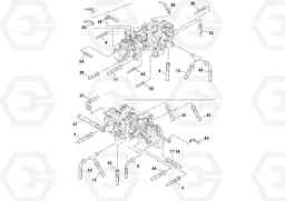 39074 Hoses Installation SD70D/SD70F/SD77DX/SD77F S/N 197387-, Volvo Construction Equipment