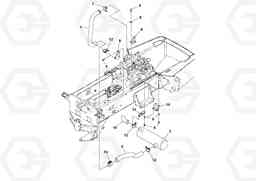 95705 Exhaust Installation SD70D/SD70F/SD77DX/SD77F S/N 197387-, Volvo Construction Equipment