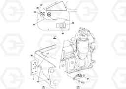 95730 Headlight Installation SD70D/SD70F/SD77DX/SD77F S/N 197387-, Volvo Construction Equipment