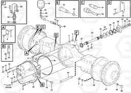 40943 Planetary axle 1, load unit A40E, Volvo Construction Equipment