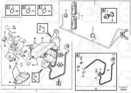 91087 Cable harness for CDC-steering in cab L180F HL HIGH-LIFT, Volvo Construction Equipment