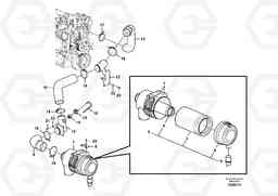 50916 Inlet system EW145B PRIME S/N 15001-, Volvo Construction Equipment