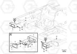 3472 Lighting, front EW145B, Volvo Construction Equipment